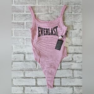Forever 21 NWT Everlast Light Pink Bodysuit